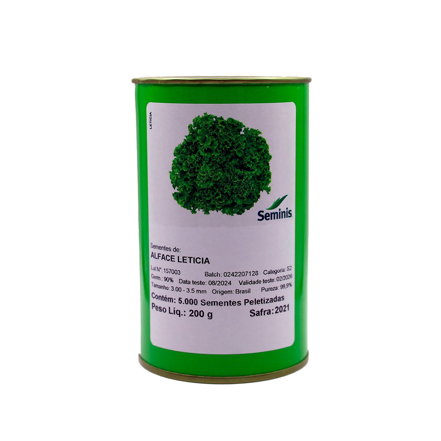 Alface Crespa Leticia - 5.000 sementes