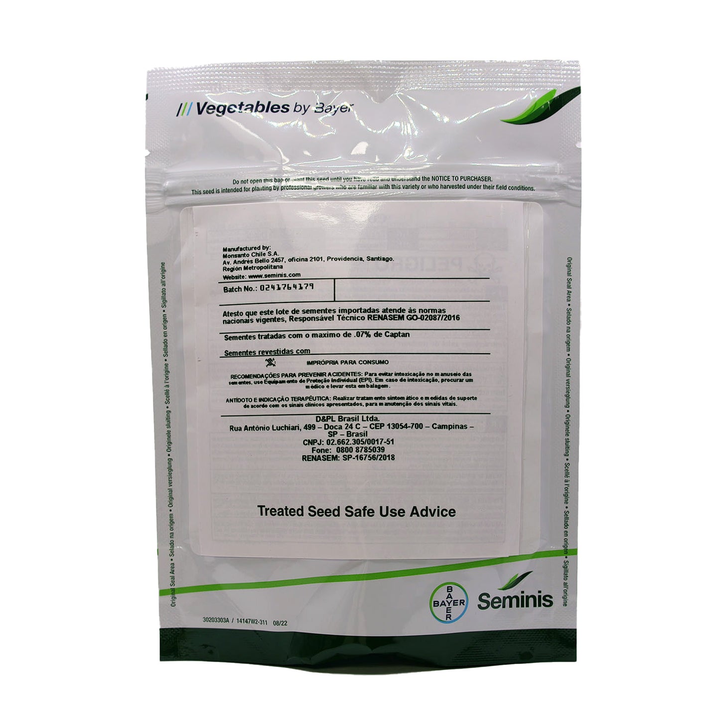 Pepino Híbrido Aodai Darlington - 3.000 sementes